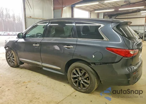 2013 Infiniti Jx35 z USA, uszkodzony, nr VIN 5N1AL0MM4DC302657